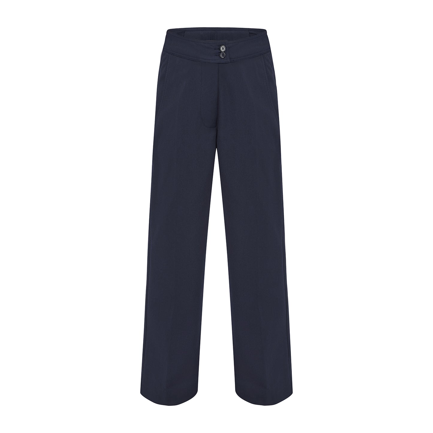 Ladies Tailored Trousers - Navy