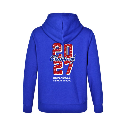 Aspendale PS Hoodie Windcheater Royal Grade 6