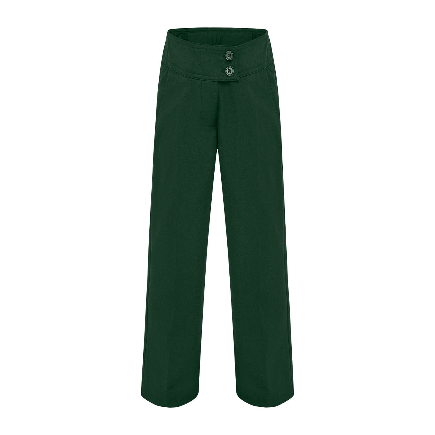 Ladies Tailored Trousers - Bottle