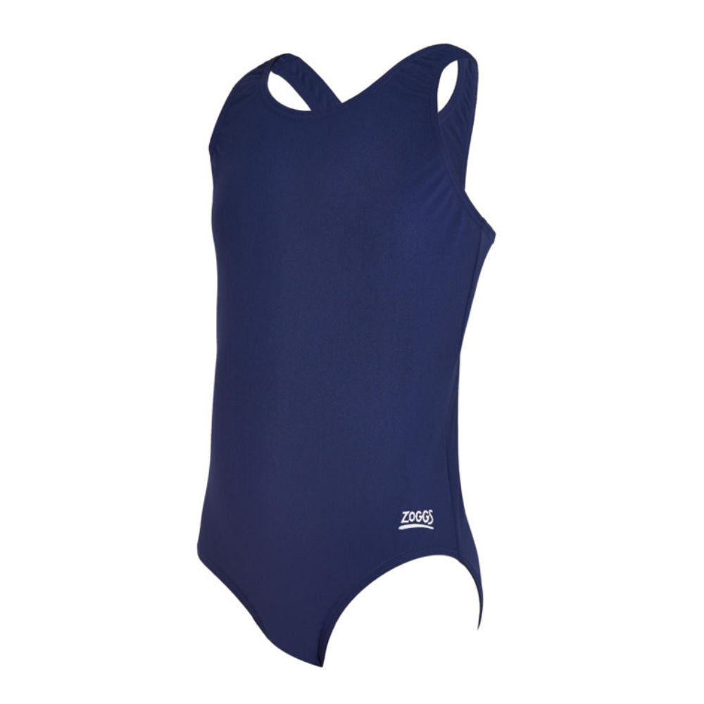Zoggs Girls Cottesloe Sportsback Swimsuit - Navy