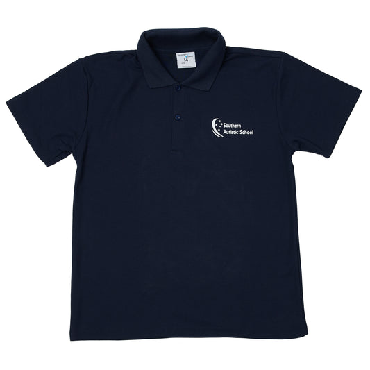 Southern Autistic School Short Sleeve Polo - Navy (Seniors)