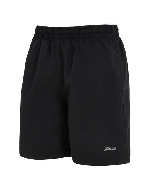 Zoggs Penrith 15" Boys Swim Shorts - Black