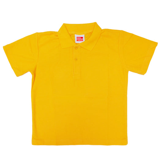 Short Sleeve Polo - Gold