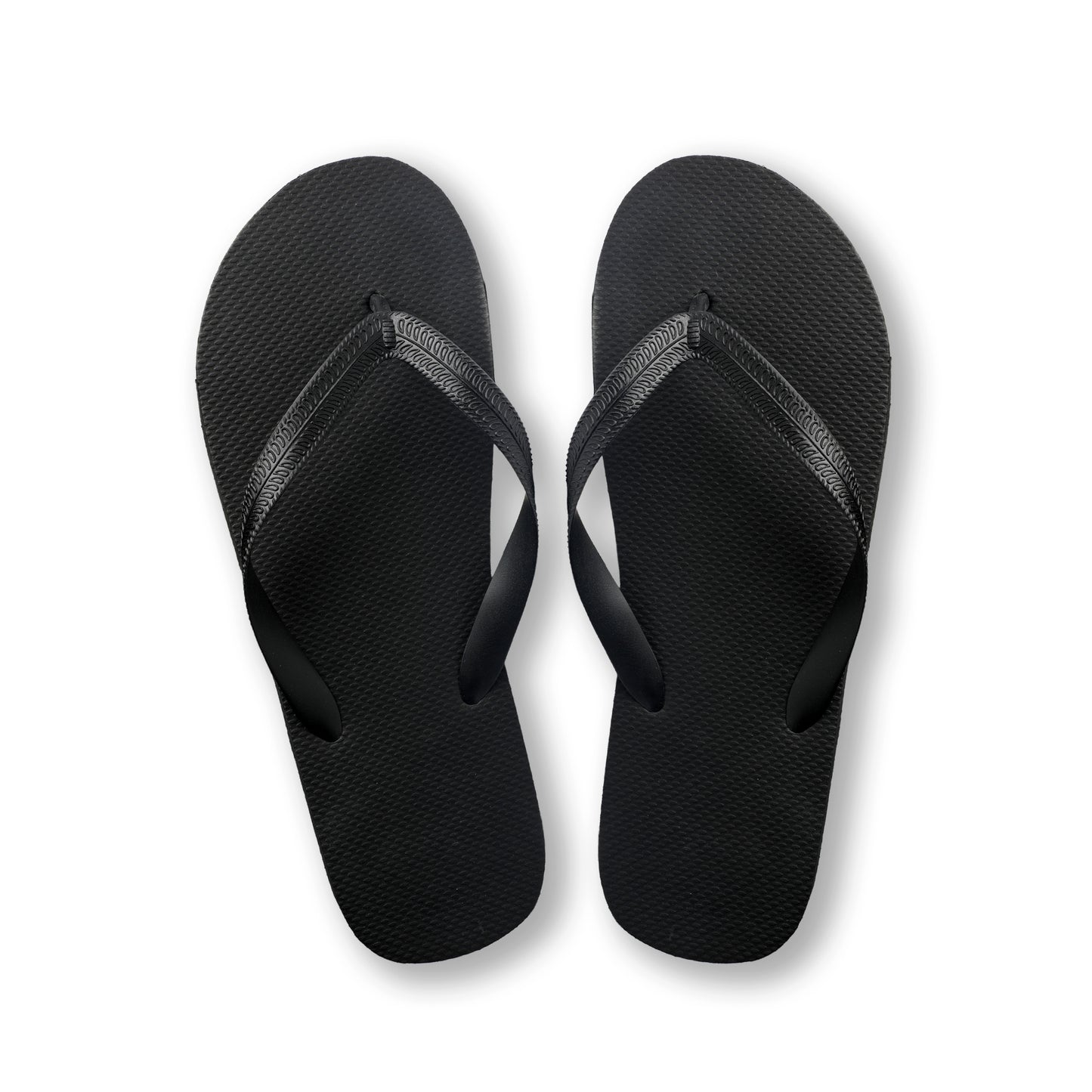 Non Slip Thongs Black