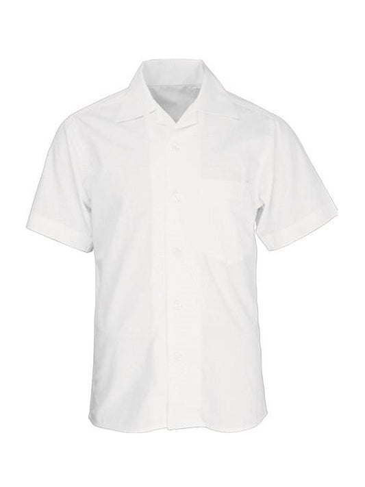 Short Sleeve Girls Blouse - White