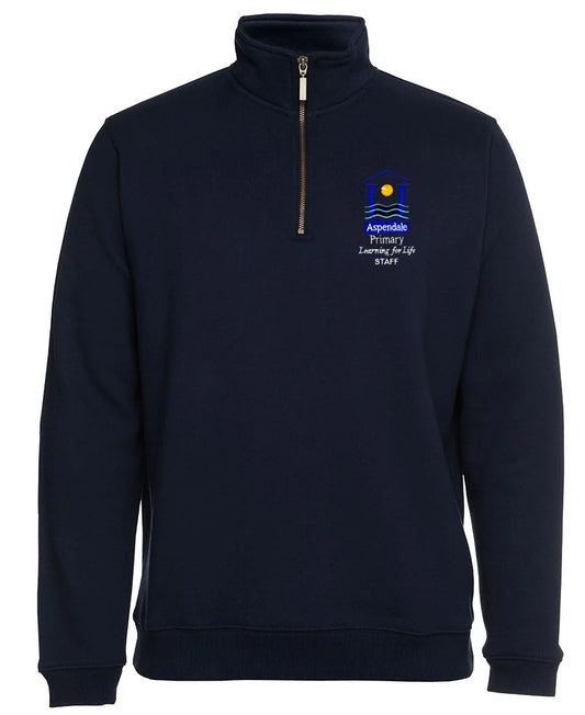 Aspendale PS - Staff Windcheater with Half Zip Collar