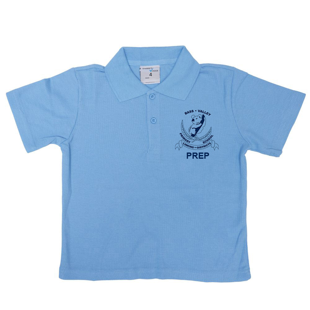 Polo Short Sleeve Sky Bass Valley PS Prep