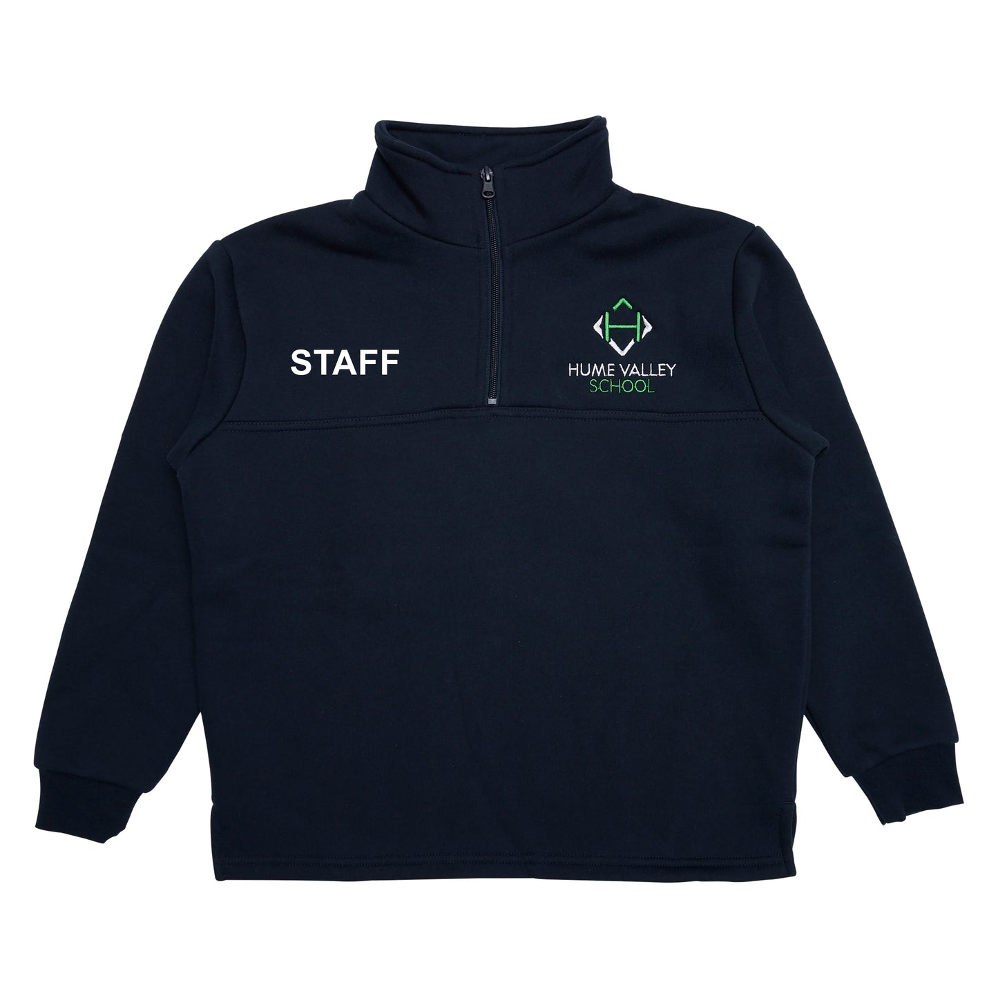 Hume Valley School - Staff Half Zip Collar Windcheater