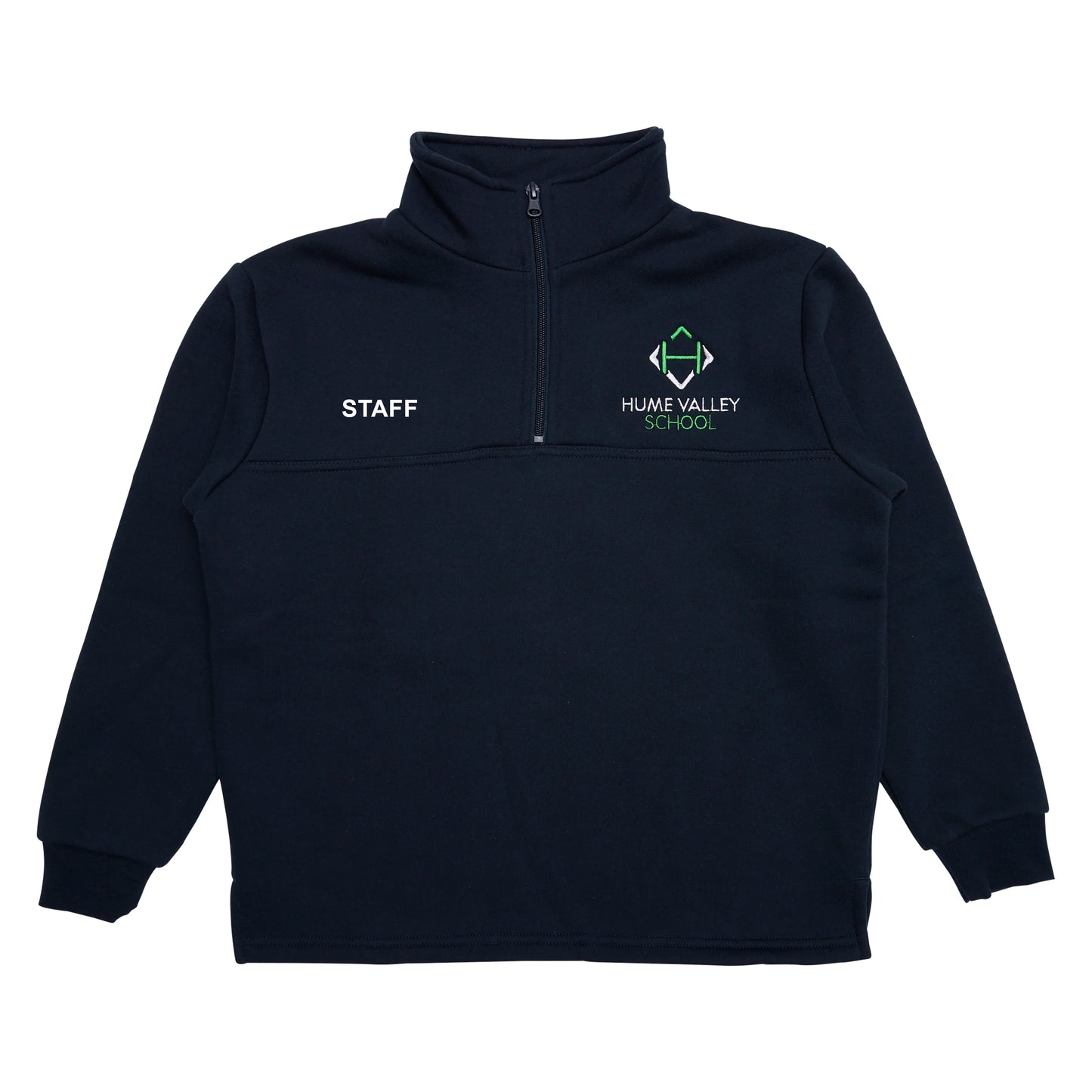 Hume Valley School - Staff Half Zip Collar Windcheater