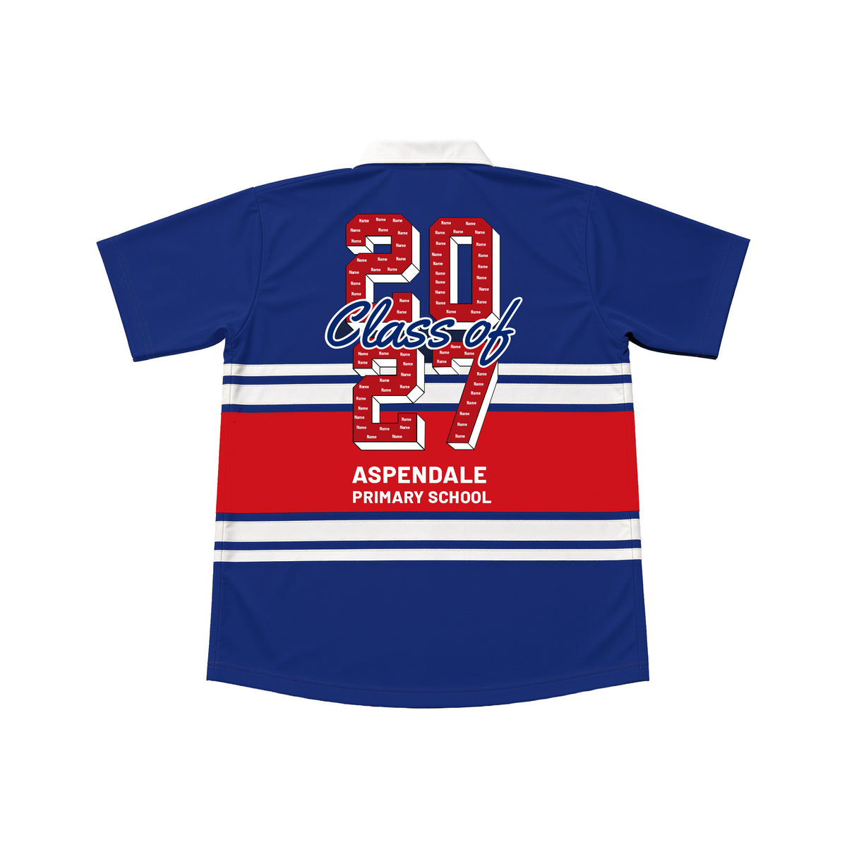 Short Sleeve Sublimated Polo Aspendale PS Grade 6