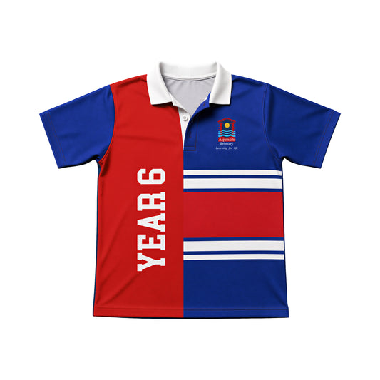 Short Sleeve Sublimated Polo Aspendale PS Grade 6