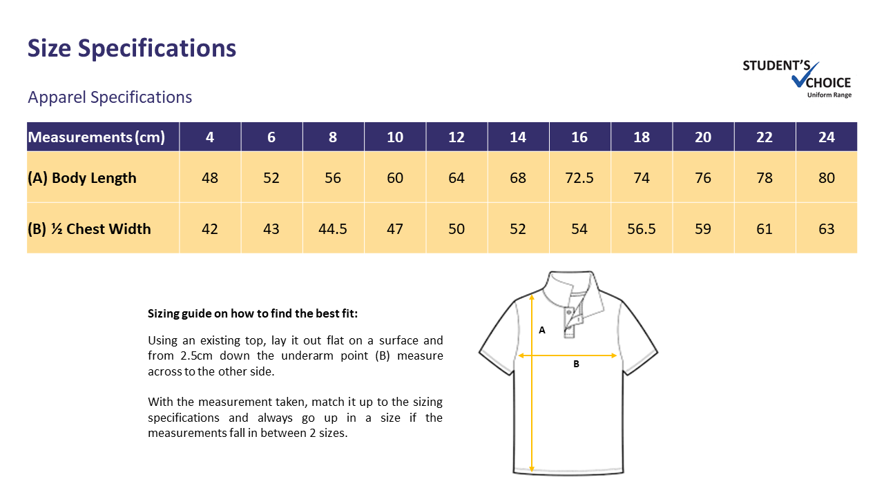 Southern Autistic School Short Sleeve Polo - Navy (Seniors)
