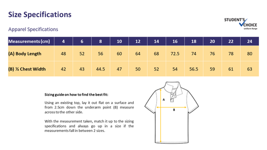 Cranbourne West PS Short Sleeve Polo - Gold