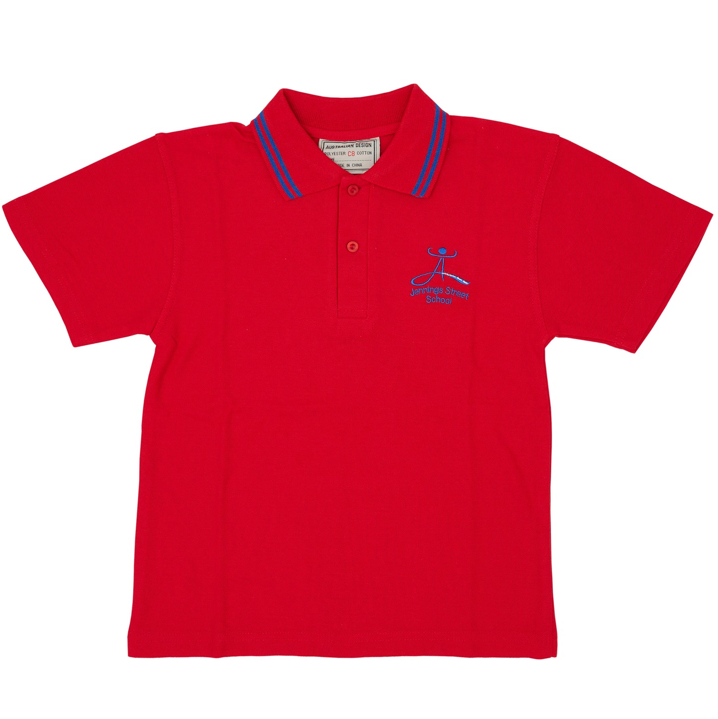 (Limited Stock) Jennings Street School Short Sleeve Polo